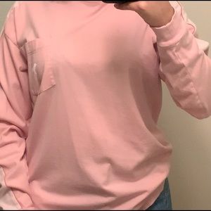 Pink Victoria’s Secret long sleeve T-shirt